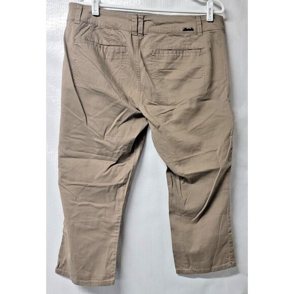 Women's Rewind Cargo Pants Khaki Size 11 with Zippered Cargo Pockets - Picture 2 of 10